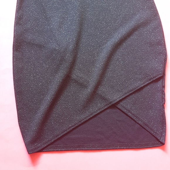 Navy Shimmer Dress - Picture 6 of 7